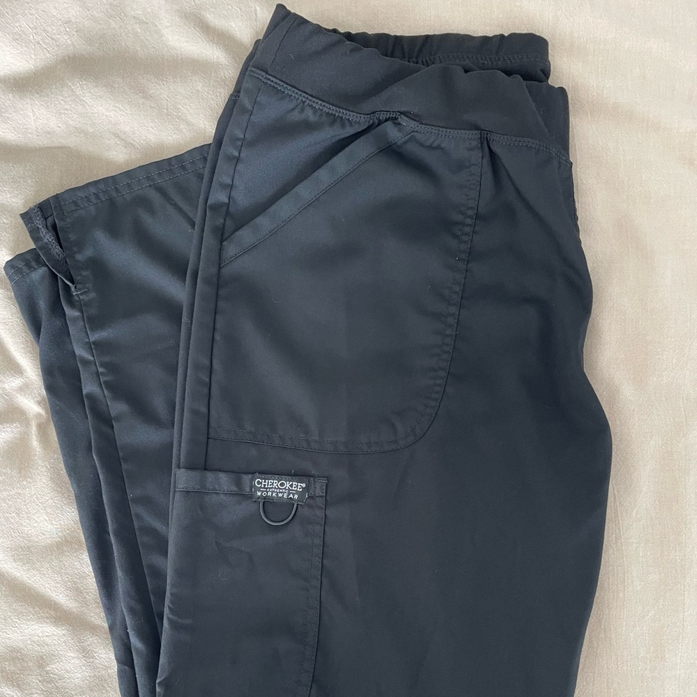 Cherokee workwear straight leg scrub pants